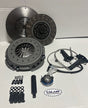 Valair 2005-2018 Dodge/Ram 2500/3500 5.9L/6.7L Cummins G56 6-Speed HD Organic Single Disc Clutch Kit w/ Solid Flywheel Conversion - 450HP/900 ft-lb