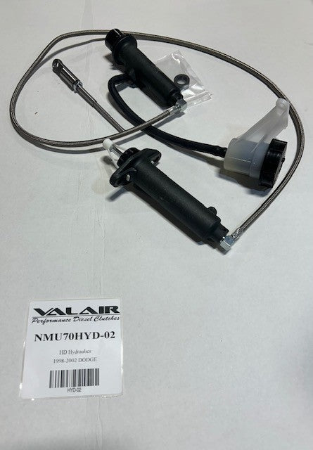 Valair 1998-2002 Dodge Ram 2500/3500 5.9L 12V/24V Cummins Adjustable Hydraulic Clutch Master/Slave Kit