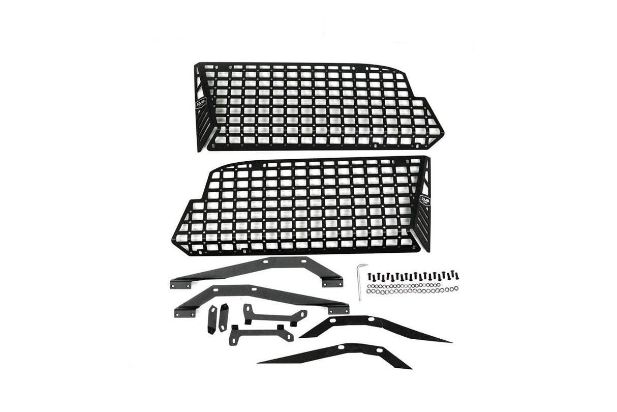 DV8 21-24 Ford Bronco 2-Door Rear Window Pocket Molle Panels