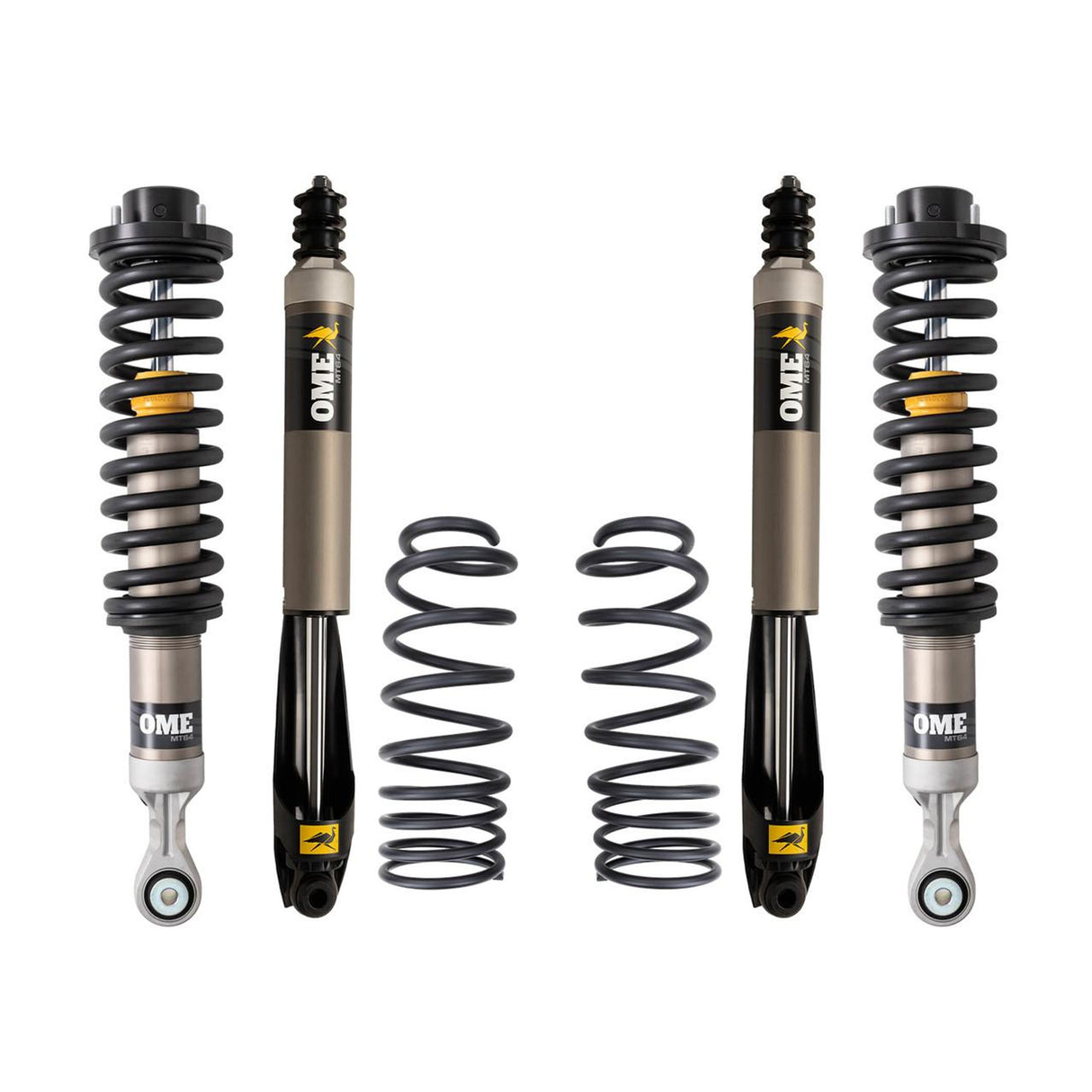 ARB OME Toyota Tacoma 2024+ MT64 Kit FR 3in/220-330lbs, RR 2in/440lbs 1123K