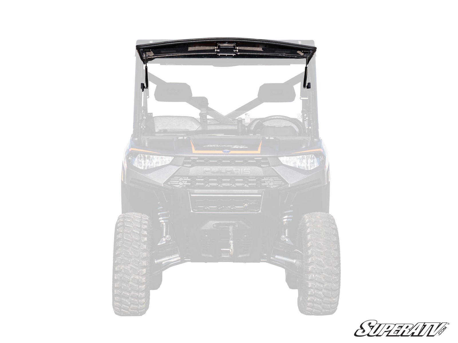 SuperATV Polaris Ranger XP 1000 Scratch Resistant Flip Down Windshield