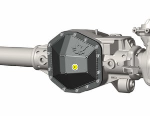 PMF 2023+ F-250/350 SUPERDUTY HD FABRICATED M235 14 BOLT FRONT DIFF COVER