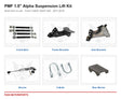PMF 1.5 inch Alpha Suspension Lift Kit - Short Arm 4-Link | Ford F-250/F-350/F-450 | 2011-2016 - kit components