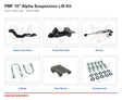 PMF 10 inch Alpha Suspension Lift Kit - Ford F-250/F-350 | 1999.5-2004 - kit components