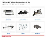 PMF SD 4.5 inch Alpha Suspension Lift Kit - Long Arm 4-Link | Ford F-250/F-350/F-450 | 2017-2022 - kit components