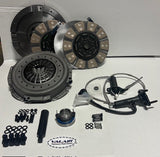 Valair 2005-2018 Dodge/Ram 2500/3500 5.9L/6.7L Cummins G56 6-Speed Quiet Ceramic Spring Hub Dual Disc Clutch Kit w/ Nodular Iron Flywheel - 700HP/1400 ft-lb