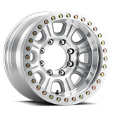 Raceline RT233 Monster 17x9.5in / 5x127 BP / -19mm Offset / 83.82mm Bore - Black Beadlock Wheel