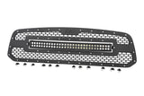 Mesh Grille | 30" Dual Row LED | Black | Amber DRL | Ram 1500 2WD/4WD (13-18 & Classic)