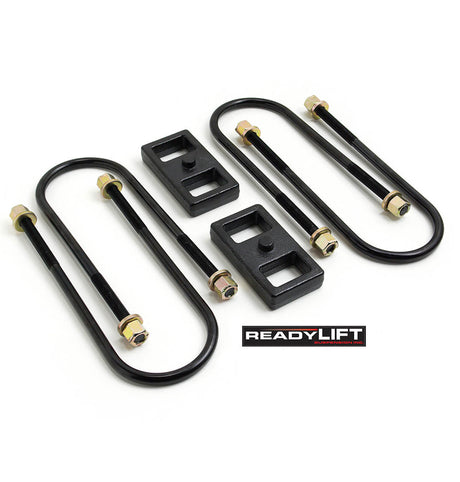 ReadyLIFT 66-1201 - 2003-2025 Dodge/Ram 3500 1'' Rear Block Kit for use without Top mounted Overloads