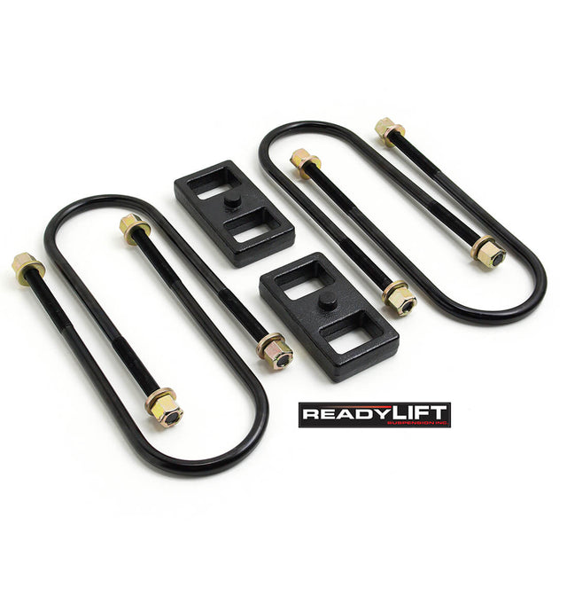 ReadyLIFT 66-1201 - 2003-2025 Dodge/Ram 3500 1'' Rear Block Kit for use without Top mounted Overloads