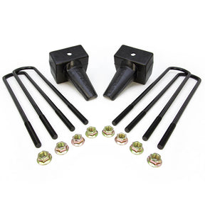ReadyLIFT 66-2025 - 2011-2016 Ford F250/F350/F450 5'' Tapered Rear Block Kit for 1 Piece Drive Shaft, 16.5'' U-Bolts