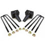 ReadyLIFT 66-2025 - 2011-2016 Ford F250/F350/F450 5'' Tapered Rear Block Kit for 1 Piece Drive Shaft, 16.5'' U-Bolts