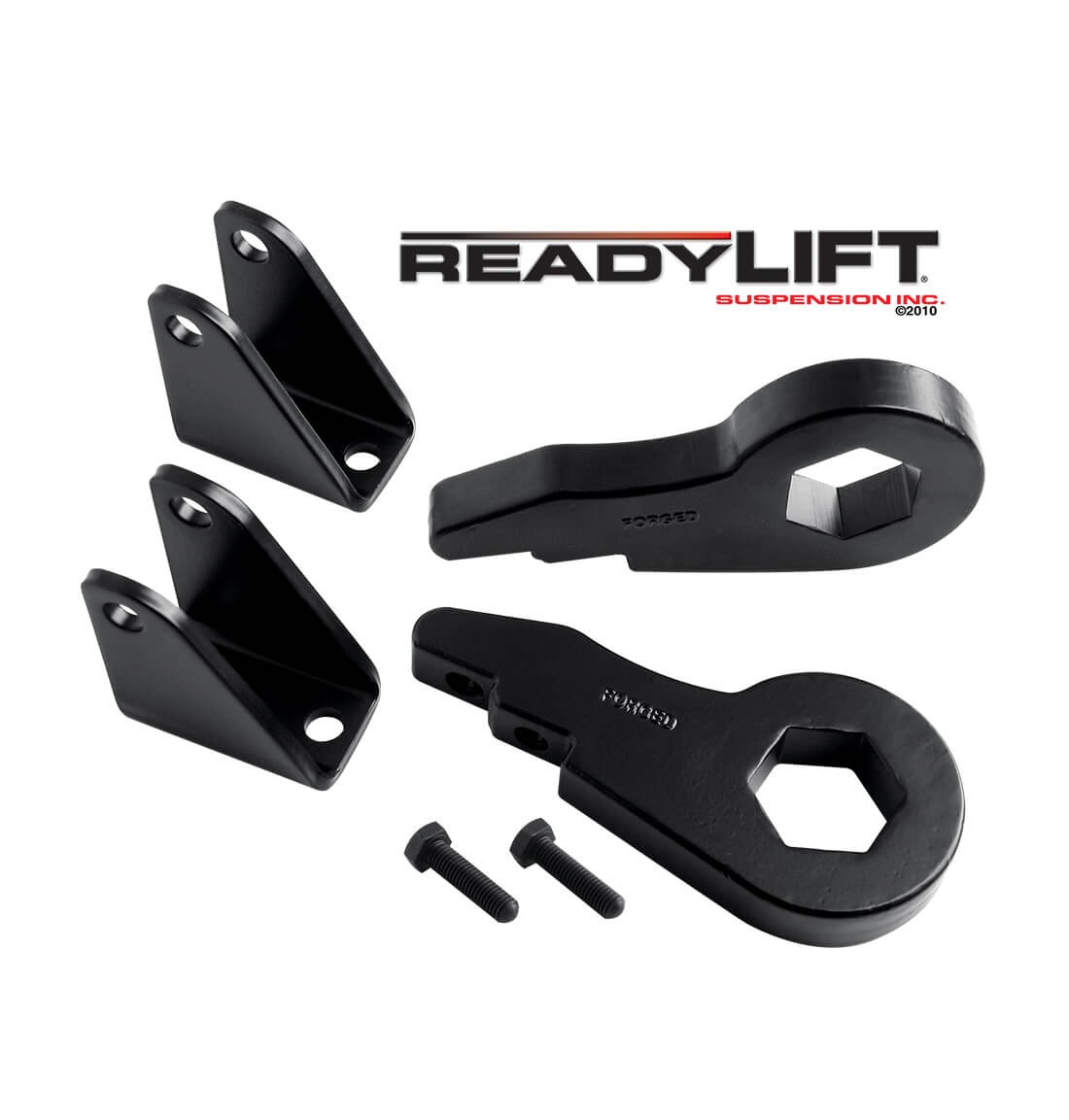 ReadyLIFT 66-3050 - 2000-2018 Chevrolet/GMC 2500/3500HD 2.5'' Front Leveling Kit (Forged Torsion Key)
