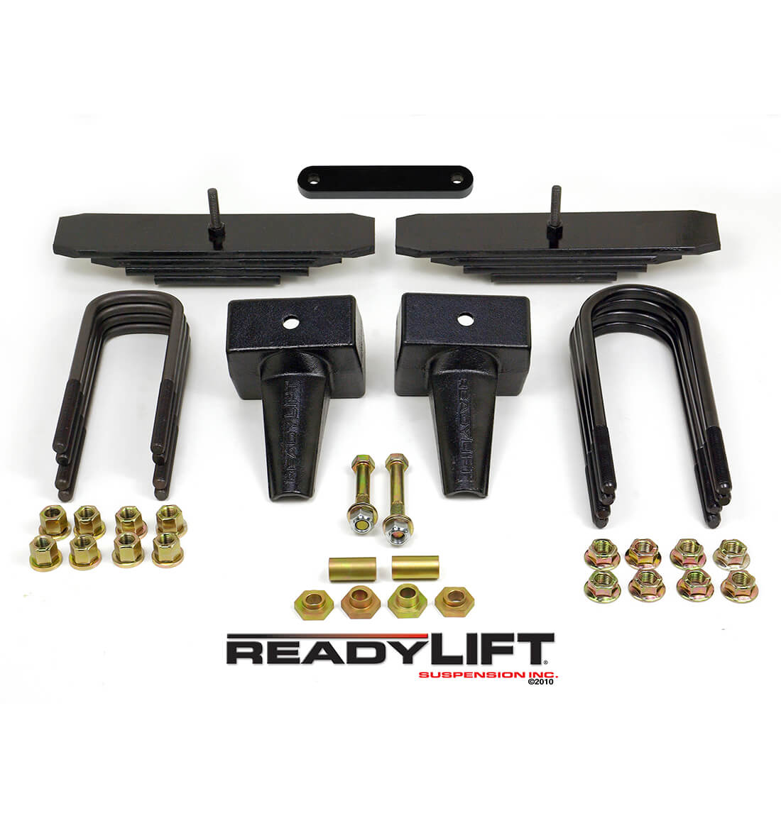ReadyLIFT 69-2085 - 1999-2004 Ford F250/F350/F450 2'' Lift Kit 2 Piece Drive Shaft includes Carrier Bearing Spacer