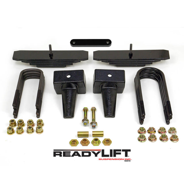 ReadyLIFT 69-2085 - 1999-2004 Ford F250/F350/F450 2'' Lift Kit 2 Piece Drive Shaft includes Carrier Bearing Spacer
