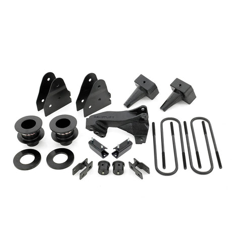 ReadyLIFT 69-2735 - 2017-2022 Ford F250/F350 3.5'' SST Lift Kit with 4'' Tapered Blocks for 1 Piece Drive Shaft without Shocks