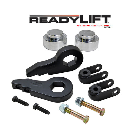 ReadyLIFT 69-3005 - 2000-2006 Chevrolet/GMC Avalanche/Tahoe/Suburban/Yukon  Xl/Escalade 2.5'' Front with 1.0'' Rear SST Lift Kit with Front Shock Extensions