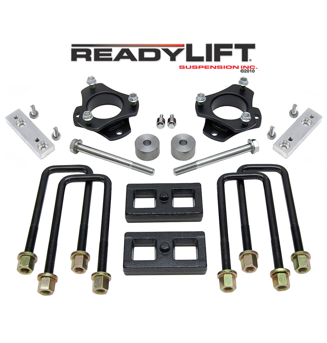 ReadyLIFT 69-5112 - 2005-2023 Toyota Tacoma Toyota Tacoma TRD / Sr5 / Rock Warrior 2012-2017 3.0'' SST Lift Kit Front with 1.0'' Rear without Shocks