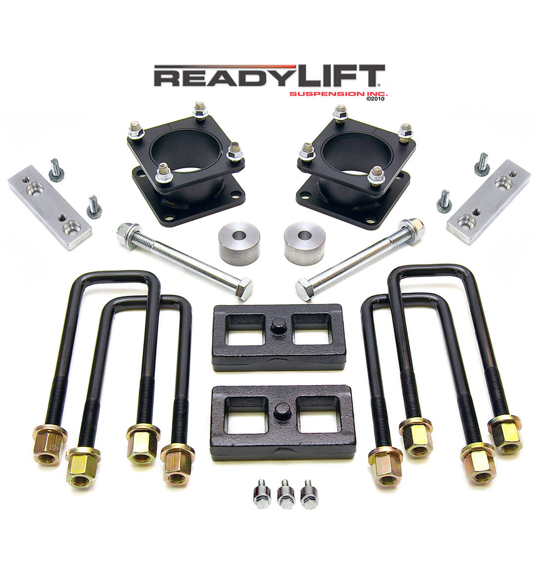 ReadyLIFT 69-5175 - 2007-2021 Toyota Tundra 3.0'' SST Lift Kit Front with 1.0'' Rear without Shocks