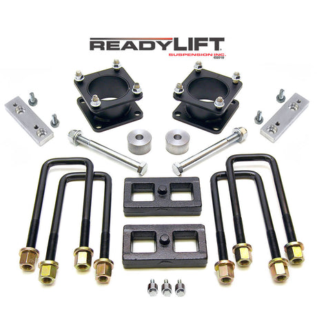 ReadyLIFT 69-5175 - 2007-2021 Toyota Tundra 3.0'' SST Lift Kit Front with 1.0'' Rear without Shocks