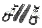 Tow Hook Brackets | D-Ring Combo | Nissan Titan 2WD/4WD (2017-2024)