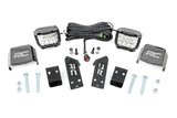 LED Light Kit | "A" Pillar Mount | 2" Chrome Pair | Wide Angle | Polaris RZR PRO XP