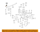 Track Bar Bolt & Nut 2012 Ram 2500