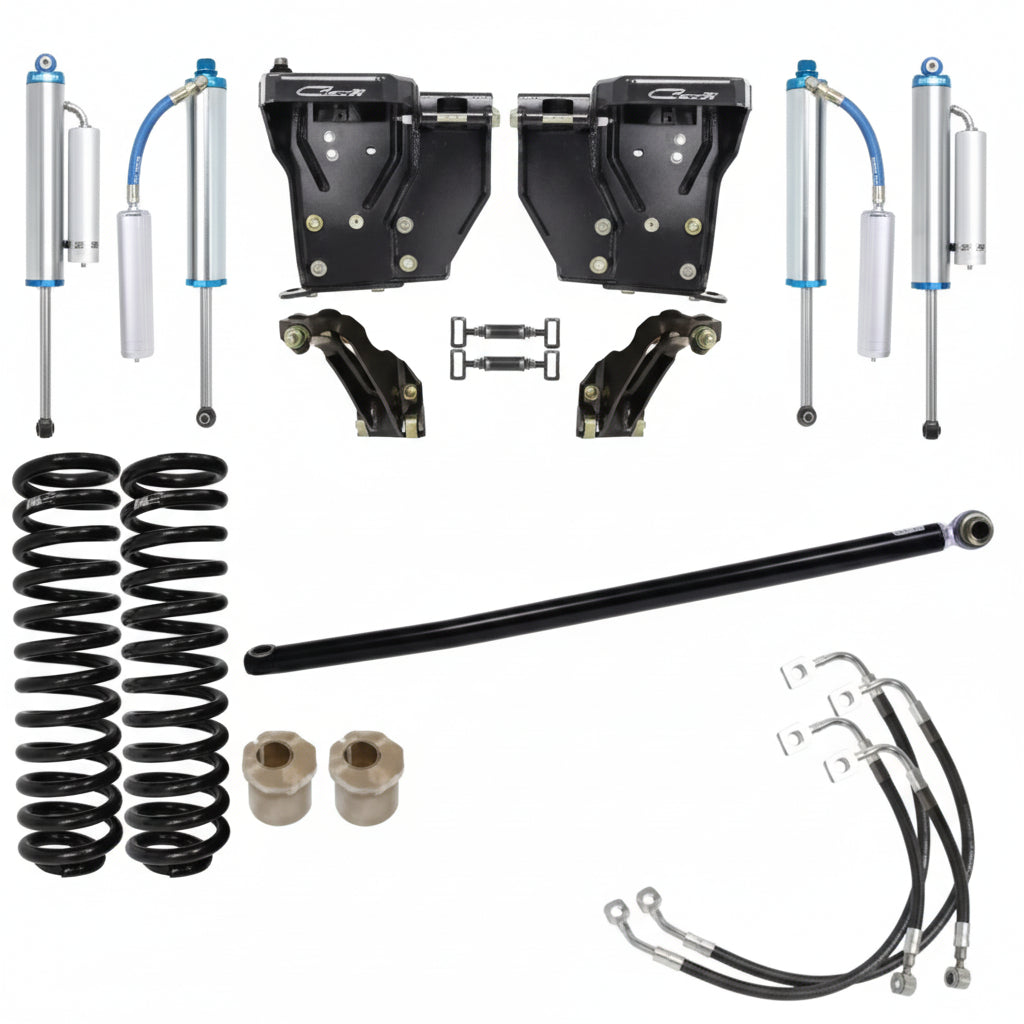 Carli Dominator Leveling System - Base - 2.5in Lift - 2005-07 Ford F250/F350 - Diesel