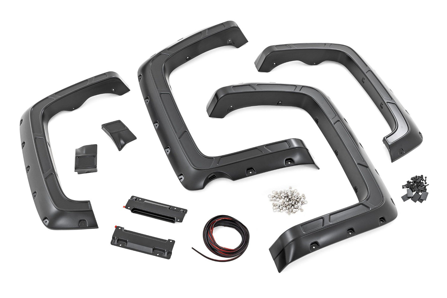 Fender Flares | Defender l 5'9" Bed  | GJI Shadow Gray | Chevy Silverado 1500 (14-18 & Classic)
