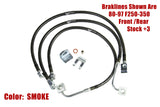 PMF AXLE SWAP/CONVERSION S/S Braided Brake Lines (1999-2000 F-250/F-350 (3 lines)) Ford F-250/F-350