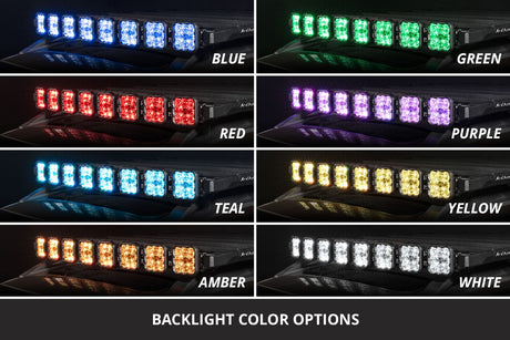 Diode Dynamics 10-24 Toyota 4Runner DEK Roof Rack SS40 Pro Light Bar - DC Combo