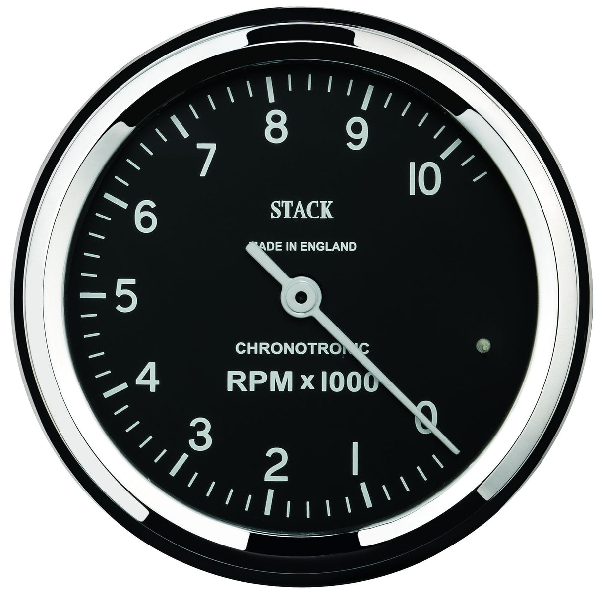 Autometer Chronocentric Tachometer - 80mm Blk - 0-10K RPM