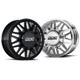 DDC Wheels Aftermath 2016 Ram 3500 22" Polished Traditional Dually Front