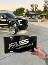 FASS Chrome License Plate