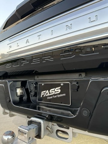 FASS Chrome License Plate