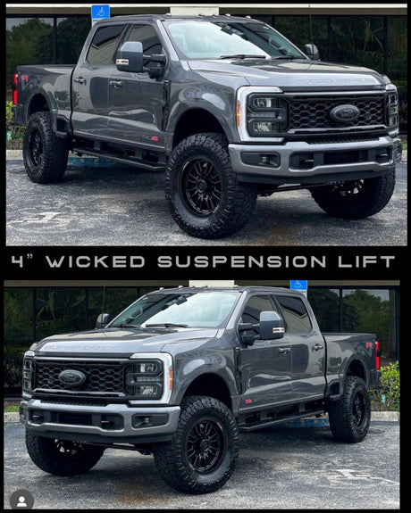 2023+ FORD F-250/F-350 4" SUSPENSION LIFT