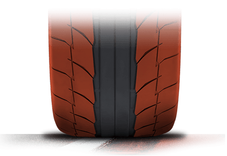 NITTO D.O.T.-Compliant Competition Drag Radial Tire 305/35/18