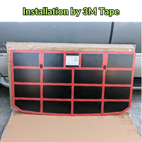 Toyota FJ Cruiser Lensun 105W 12V Hood/Bonnet Flexible Solar Panel