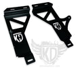 KD Fabworks 1999.5-2004 Ford Super Duty F-250/F-350/Excursion Bumper Brackets for 20" LED light bar