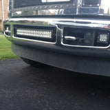 KD Fabworks 2008-2010 Ford Super Duty F-250/F-350 Bumper Brackets for 20" LED light bars