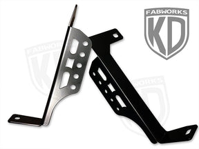 KD Fabworks 2011-2016 Ford Super Duty F-250/F-350 Bumper Brackets for 20" LED light bars