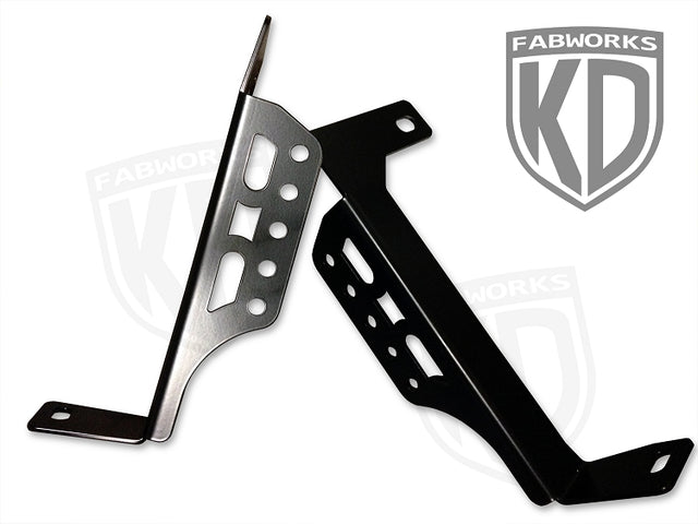 KD Fabworks 2011-2016 Ford Super Duty F-250/F-350 Bumper Brackets for 20" LED light bars