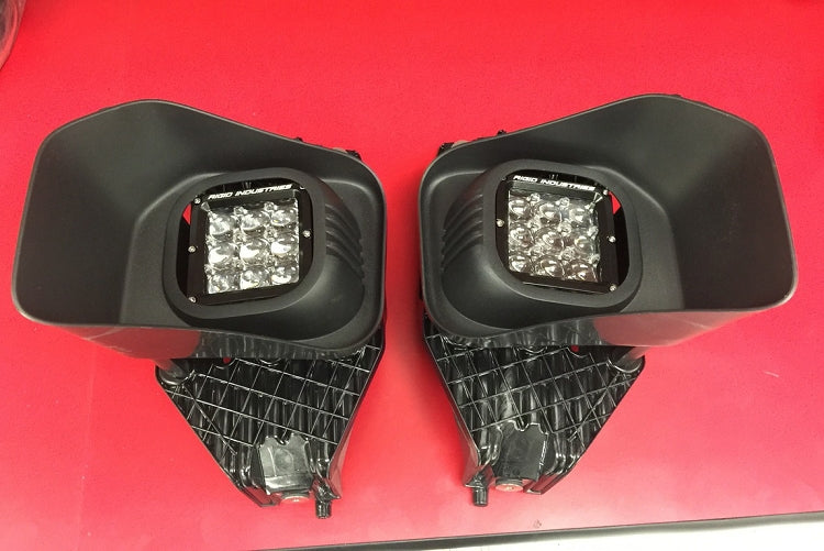 KD Fabworks 2011-2016 Ford Super Duty F-250/F-350 Rigid Industries Dually XL adapters
