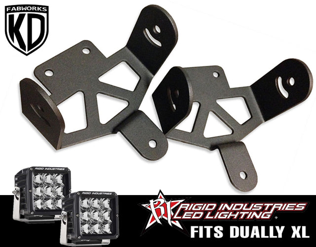 KD Fabworks 2011-2016 Ford Super Duty F-250/F-350 Rigid Industries Dually XL adapters