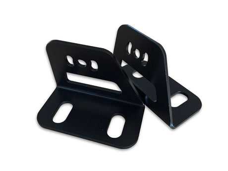 KD Fabworks 2017-2022 Ford Super Duty F-250/F-350 Bumper Brackets for curved 40"-42” LED light bars