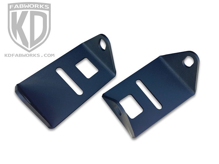 KD Fabworks 2015-2020 Ford F-150 , Pod Light Adapter Bracket (Fits Rigid D-Series)