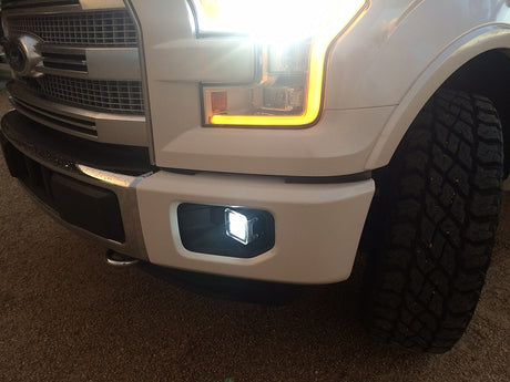 KD Fabworks 2015-2020 Ford F-150 , Pod Light Adapter Bracket (Fits Rigid D-Series)