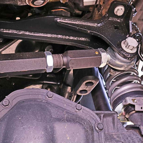Track Rod Relocation Bracket, 2011+ F-450 4x4, 2.5-5.5" Lift