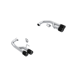 MBRP 24-25 Ford Mustang GT 5.0L T304 SS 2.5in Axle-Back Dual Rear w/ Quad Carbon Fiber Tips