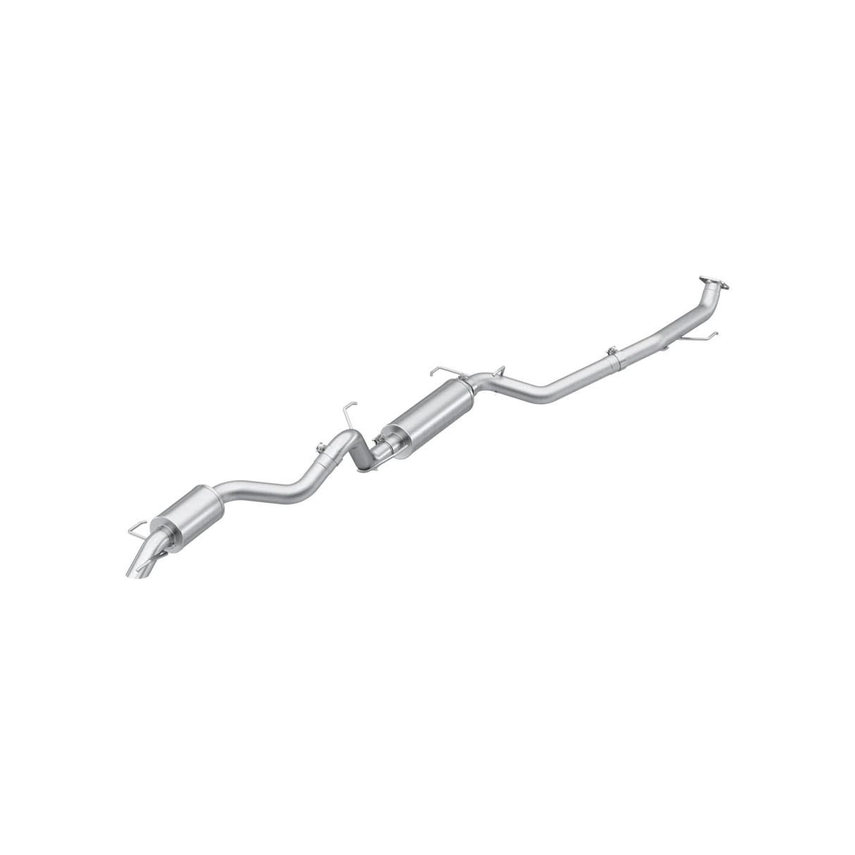 MBRP MBRP 25-26 Toyota 4Runner 2.4L 3in Cat-Back Single Rear High-Clearance Turn Down - AL